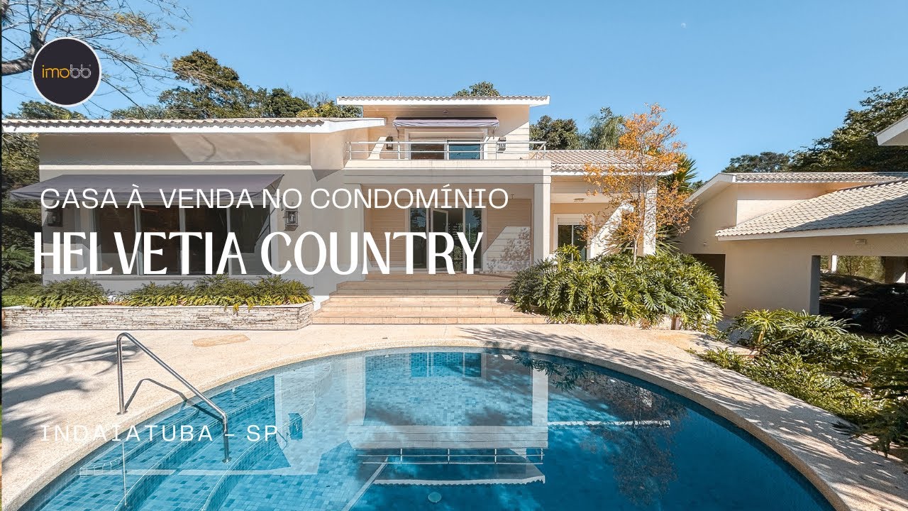 Chacara à venda no condomínio Helvétia Country em Indaiatuba-SP#casacondominioindaiatuba
