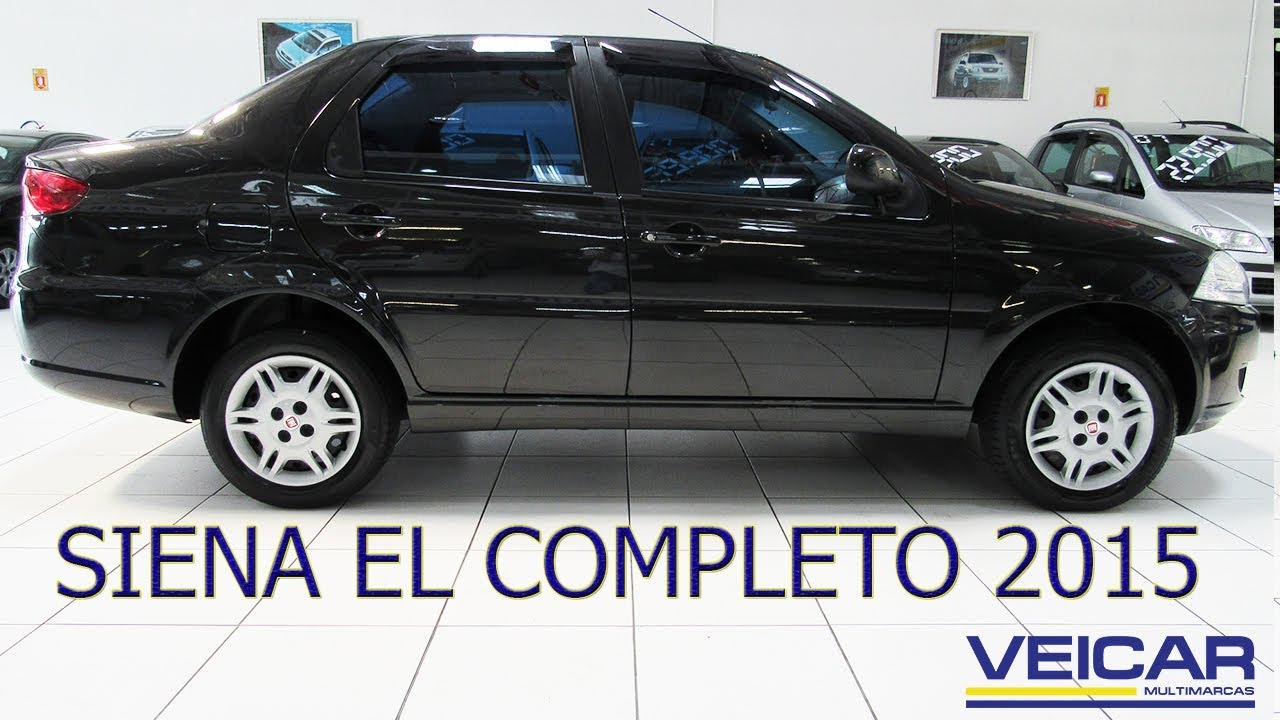 FIAT SIENA EL 1.0I FIRE FLEX 2015 -  COMPLETO - VEICAR MULTIMARCAS -CURITIBA - PR
