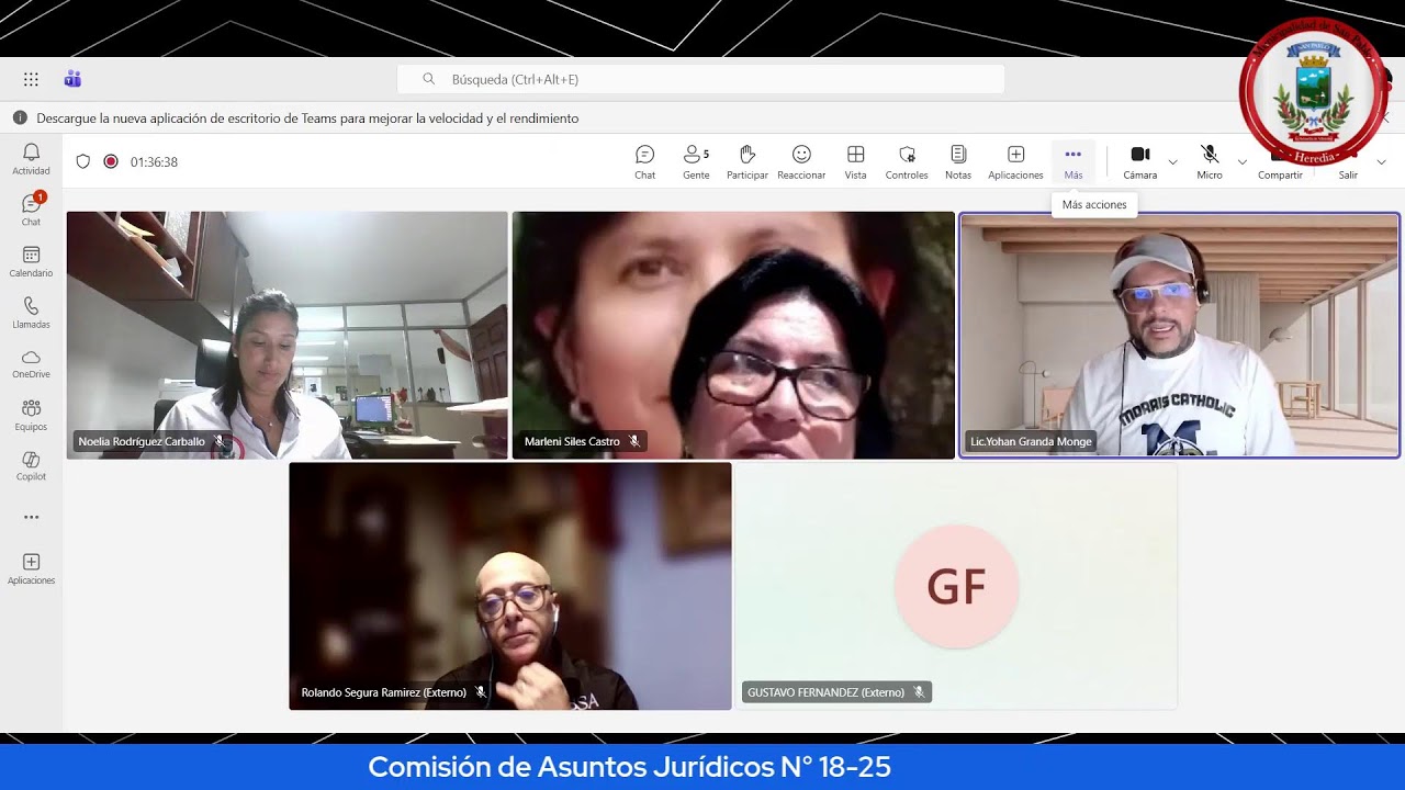 Comisión de Asuntos Jurídicos N° 18-25