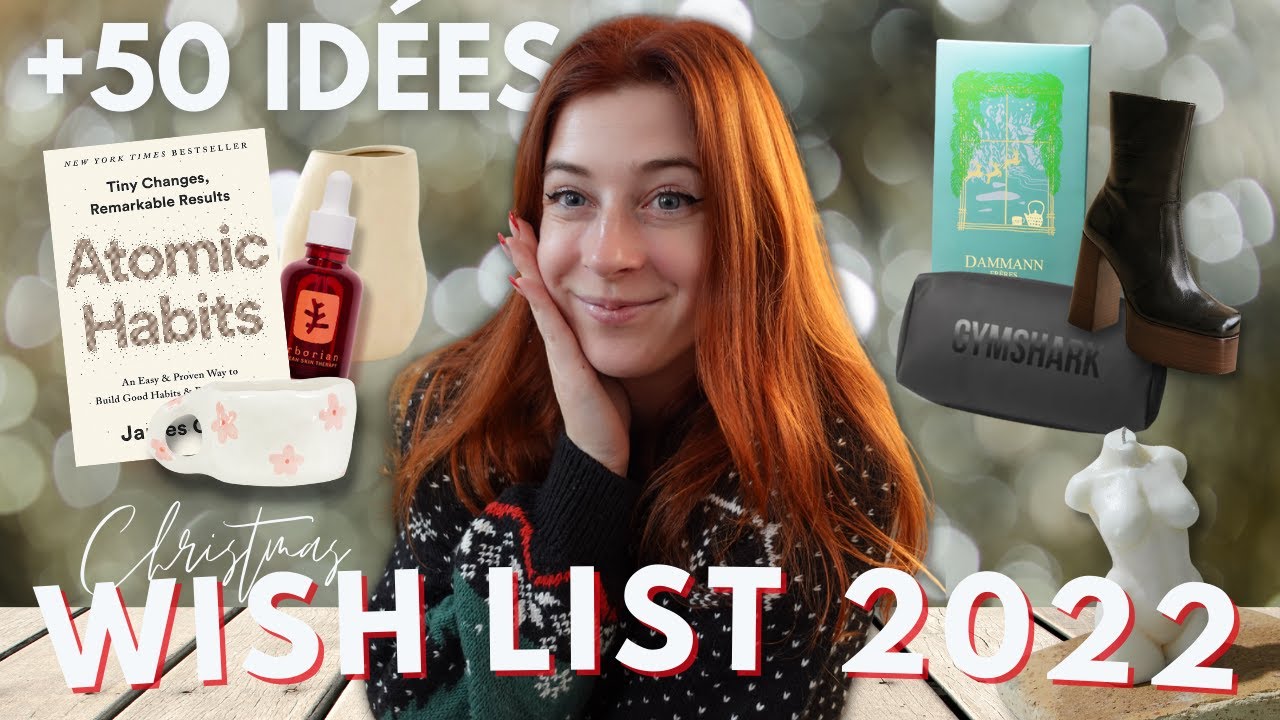 +50 ID&Eacute;ES CADEAUX NO&Euml;L (ma wishlist de No&euml;l 2022)