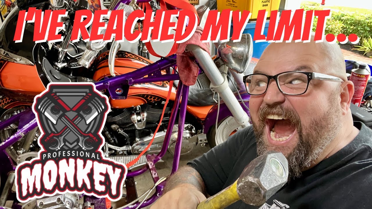 Custom Chopper Tear Down - WHY IS THIS SO DIFFICULT???
