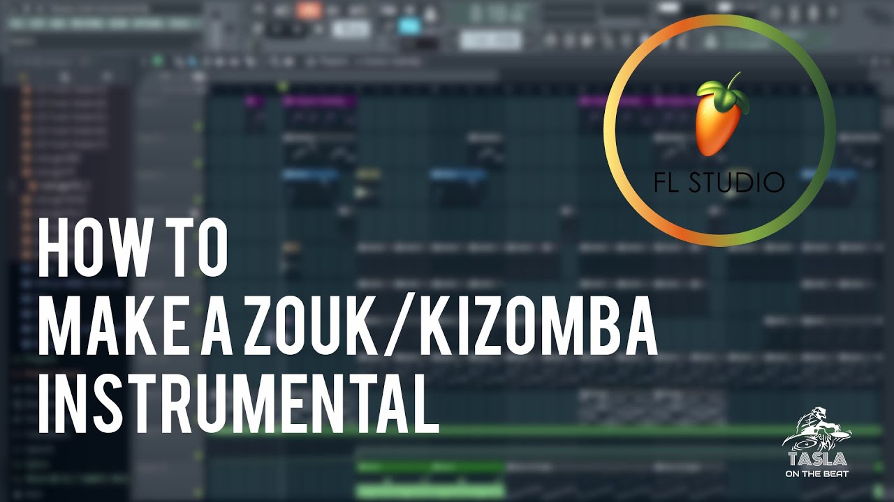 How To Make a Zouk or Kizomba Instrumental | FL STUDIO 12 TUTORIAL| FLP