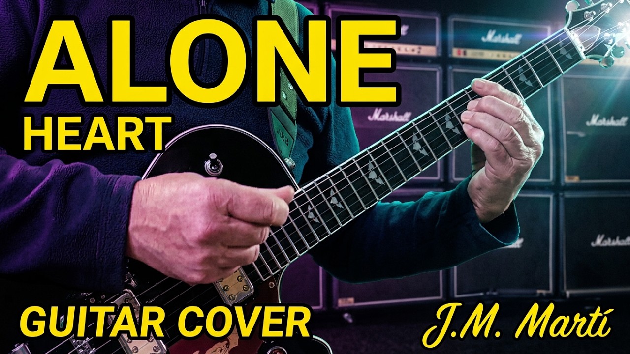 HEART ALONE  Guitar Cover J.M. Martí Acordes y Solo#gretschguitars #valetongp5 #