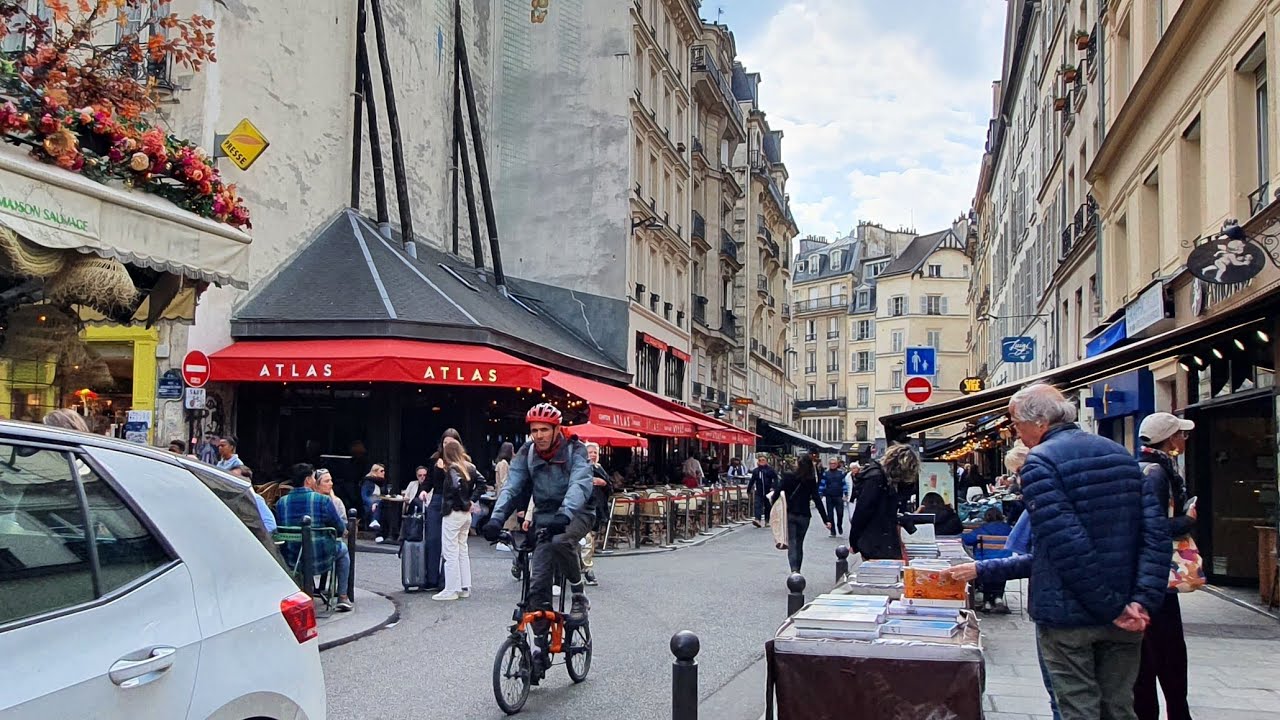 QUARTIER LATIN- KHU PHỐ LA TINH| DU LỊCH PHÁP |