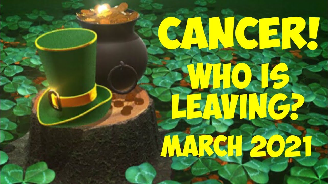 CANCER LOVE | MARCH 2021 | DON&rsquo;T IGNORE YOUR INTUITION 🍀