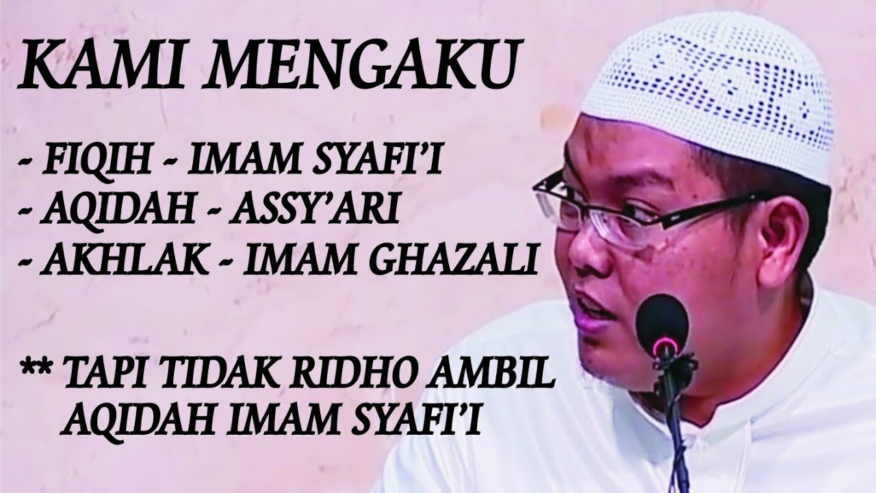 Mereka Mengaku Ber-Madzhab Imam Syafi'i Tapi ?? - Ust. Firanda Andirja