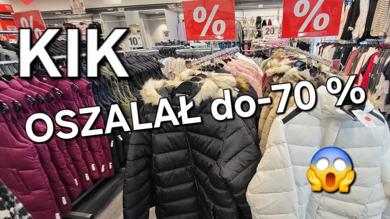 KIK💥OSZALAŁ HIT😱Do-70%🛍️ELEGANCKIE kurtki 🛒prawdziwe perełki💁‍♀️
