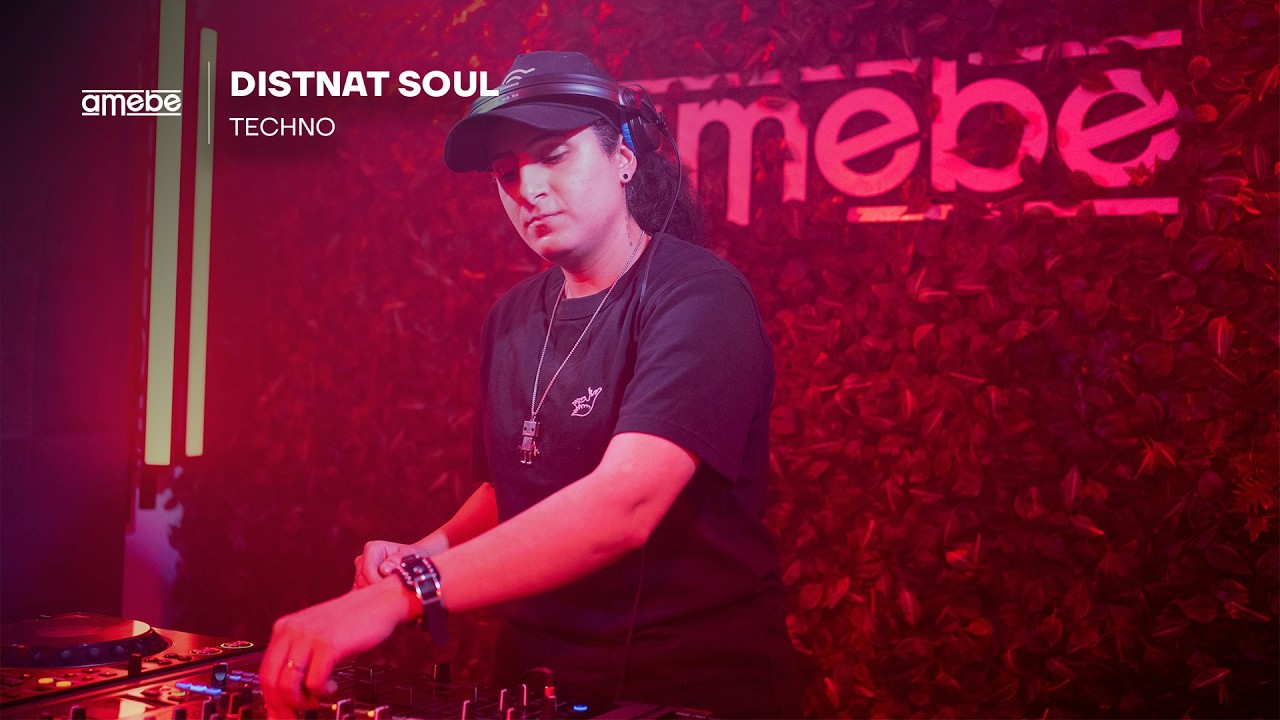 DISTANT SOUL | Live Techno Mix @ amebe studio