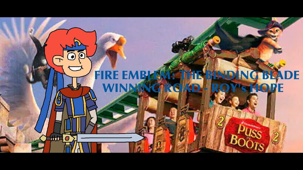 Puss in Boots Ride in Winning Road - Roy's Hope From Fire Emblem - Universal Studios Singapore