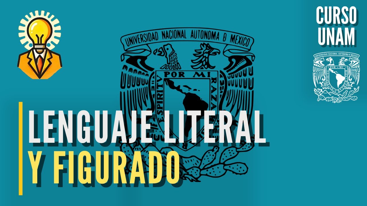 📚 Lenguaje figurado y literal | Diferencias y ejemplos | Curso UNAM español