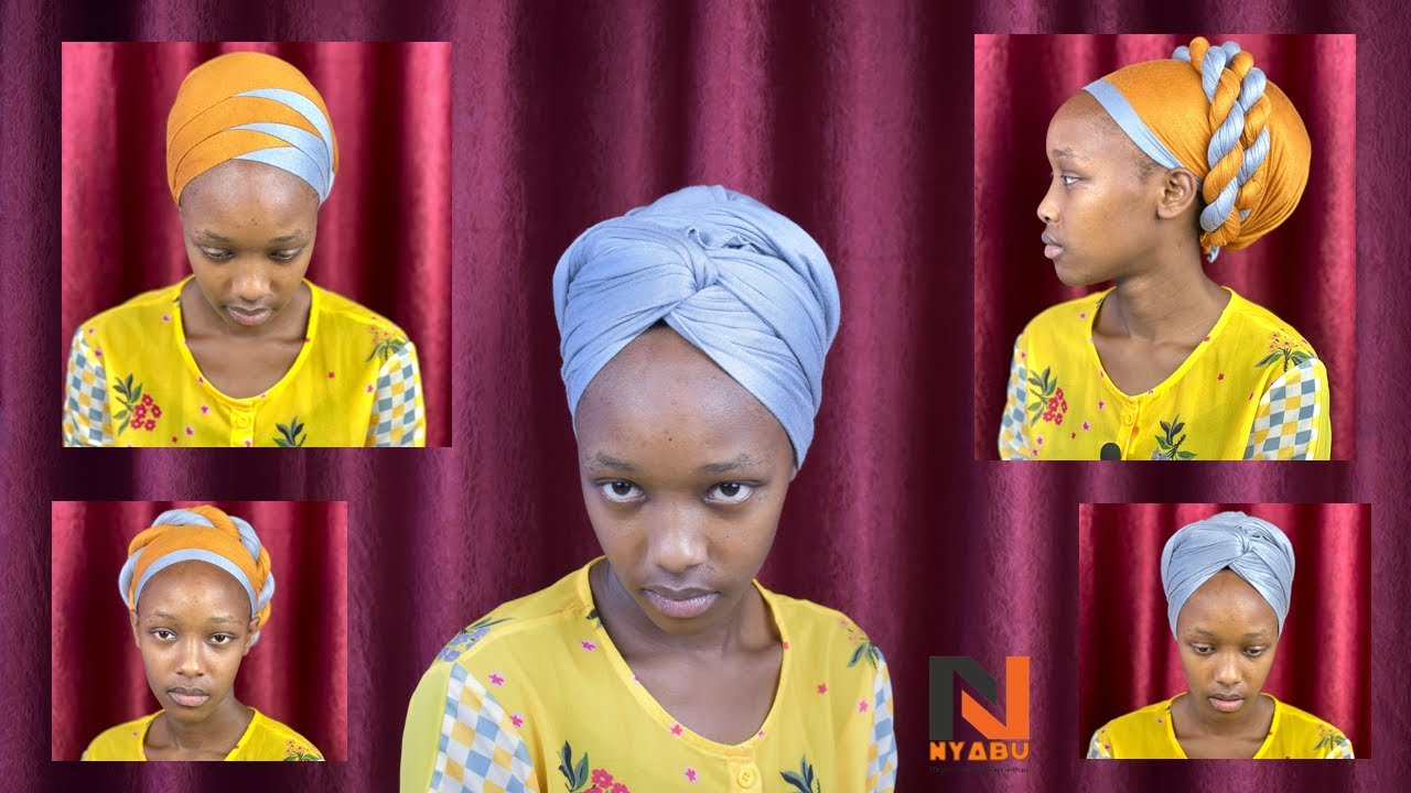 Easy Headwraps | NTUGASE NABI MUMUTWE | Uburyo Bugera Kuri Butatu (3) Wategamo Igitambaro.