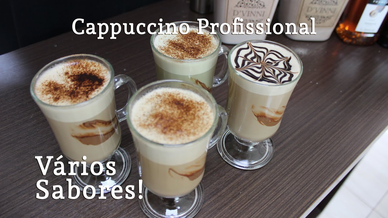 Como fazer Cappuccino na Máquina Profissional ! - Aprenda a fazer