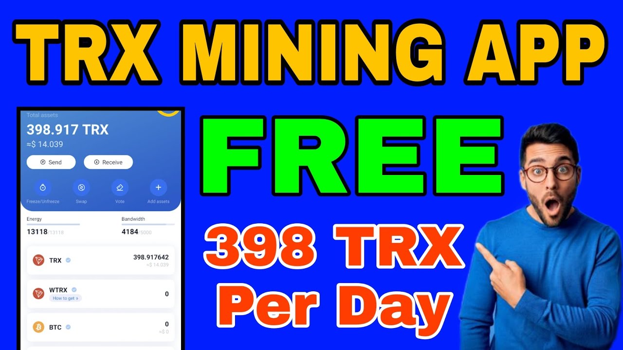 New Tron Mining application | Free Tron Mining Website | Free Tron Earning Site | Trx Earning SIte