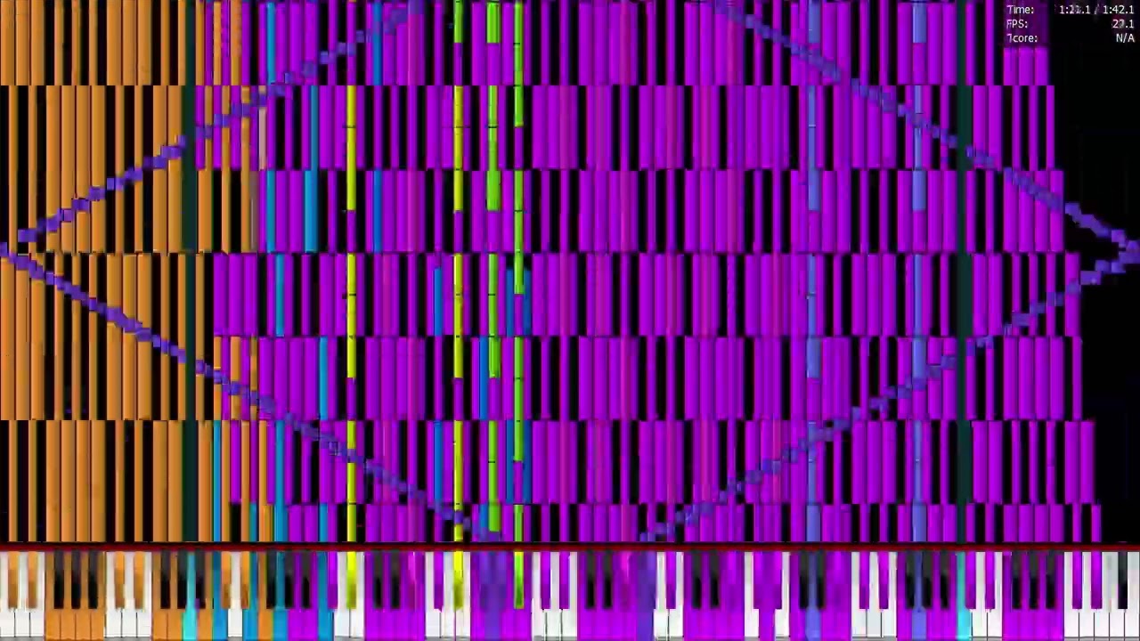 [Black MIDI] Atom N455 vs Beethoven Virus 1.29 Million