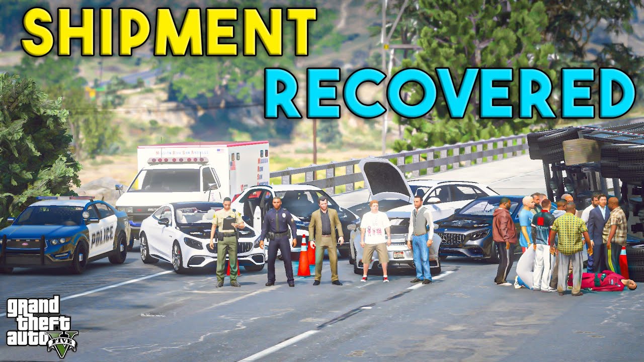 STOLEN SHIPMENT IS RECOVERED | GTA 5 | Real Life Mods #246 | URDU |