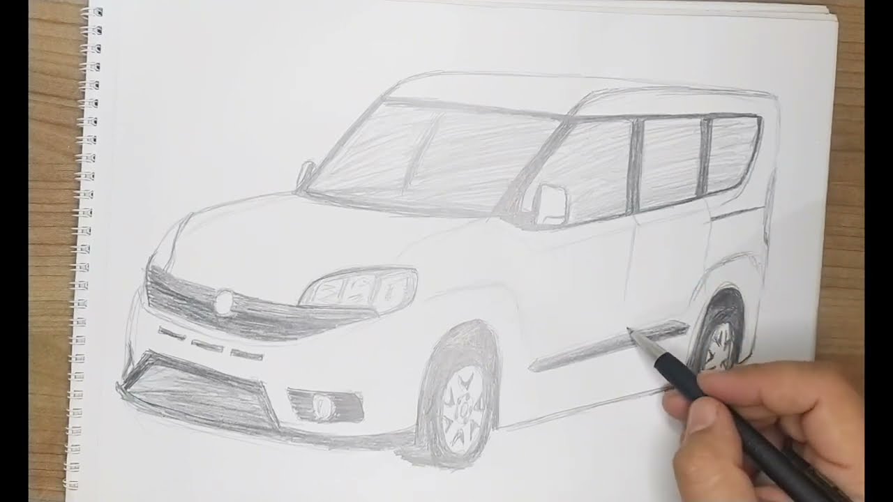Fiat Doblo Kolay Çizim Yöntemi