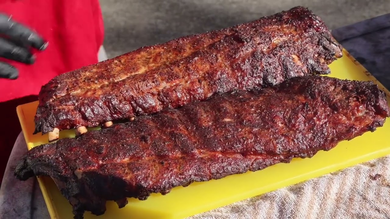 Longhorn Style Smoked Ribs
