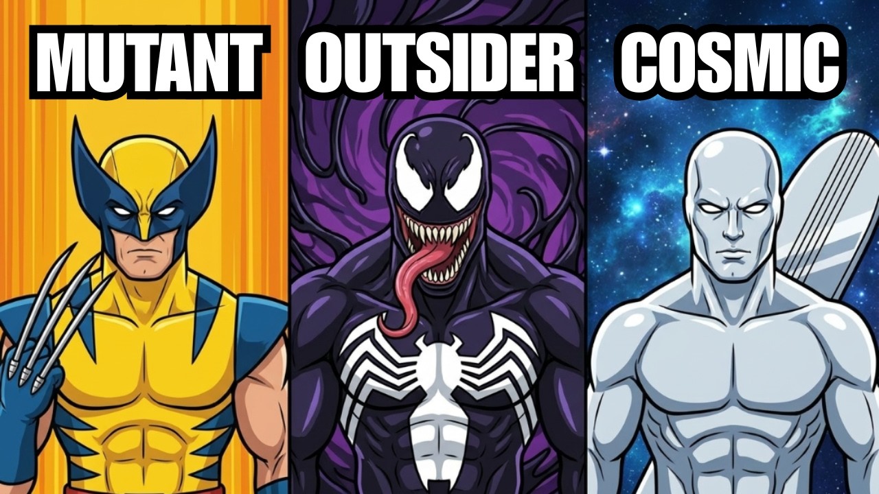 The 7 Levels Of Marvel Power Classes