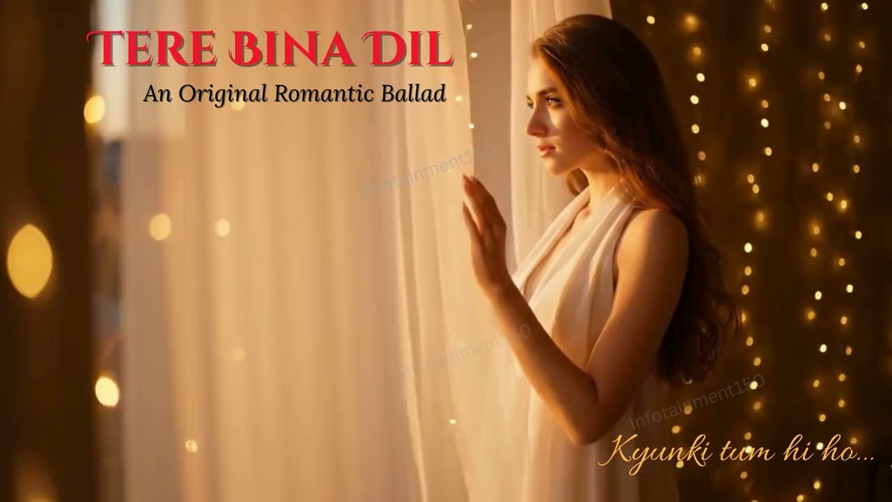 Tere Bina Dil| Original Romantic Hindi Song,Heartfelt Bollywood Ballad #hindisongs #love #romantic