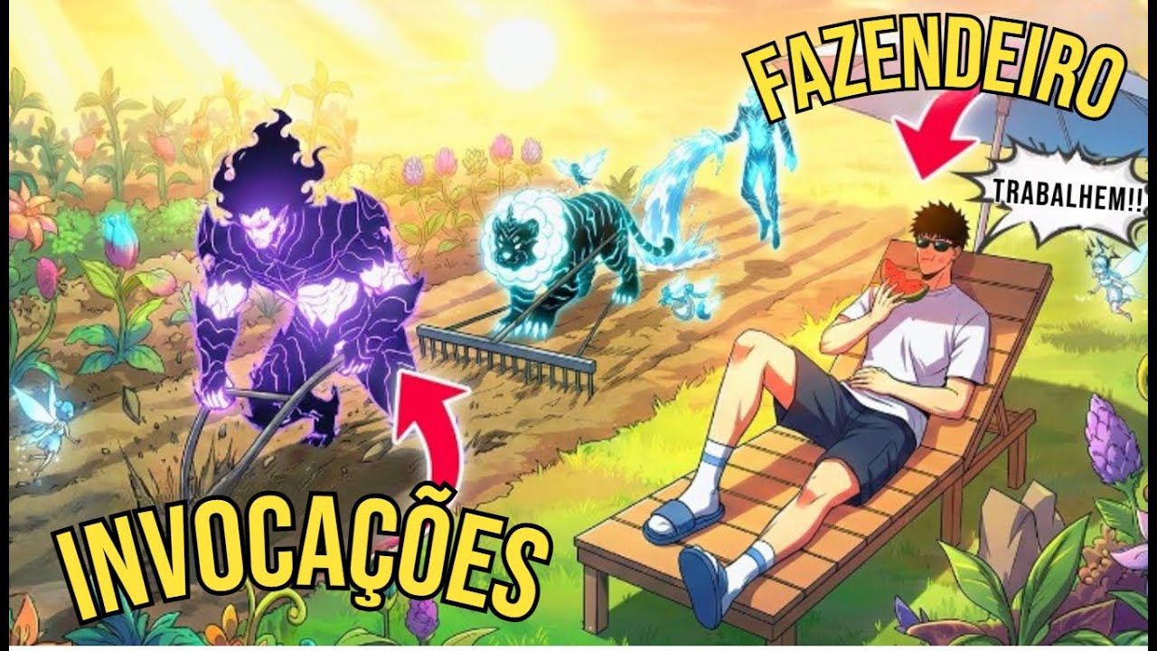 Rejeitado por ser um fazendeiro, ele criou um exército de invocações de Rank S! - Manhwa Recap