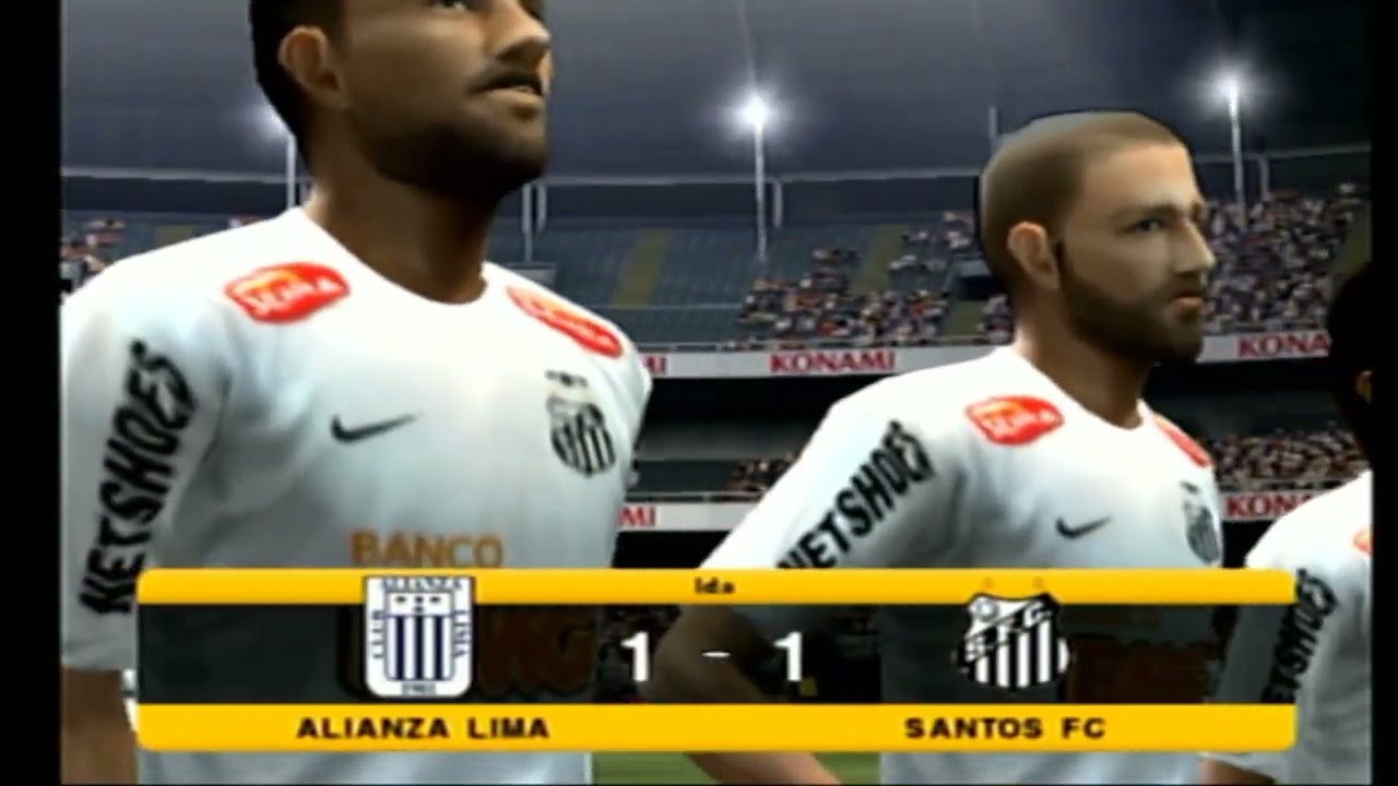 Conmebol Libertadores Final - Alianza Lima vs Santos l Pro Evolución Soccer 2013