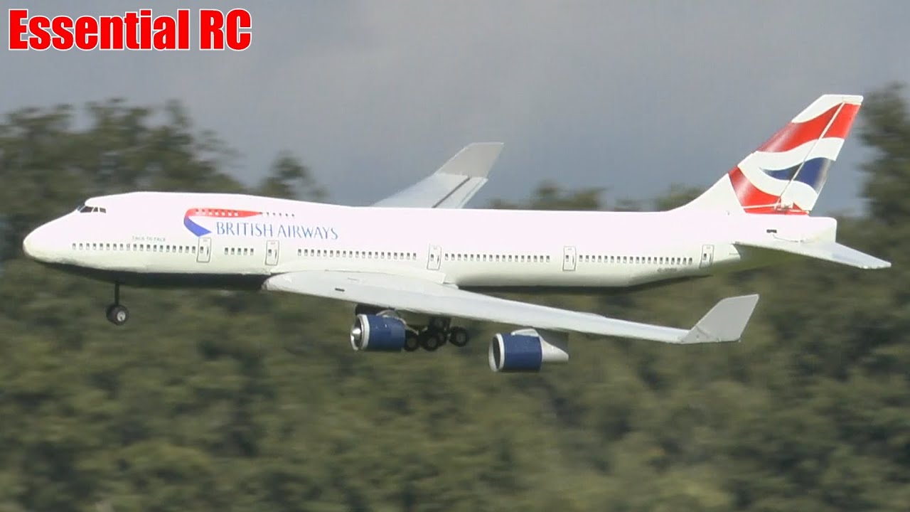 BIG RC scratch built EDF BOEING 747 