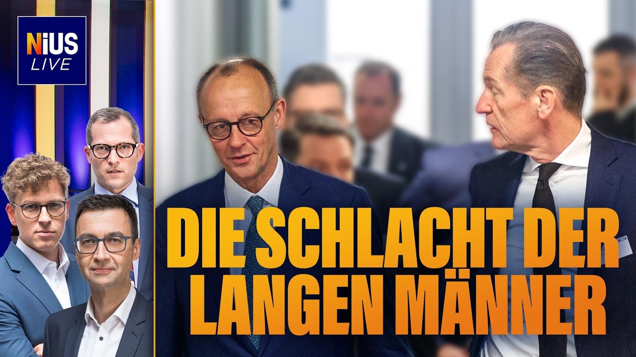 🚨D&ouml;pfner gegen Merz: Wie sich der Bundeskanzler von Springer gejagt f&uuml;hlt I NIUS Live,  09.06.26