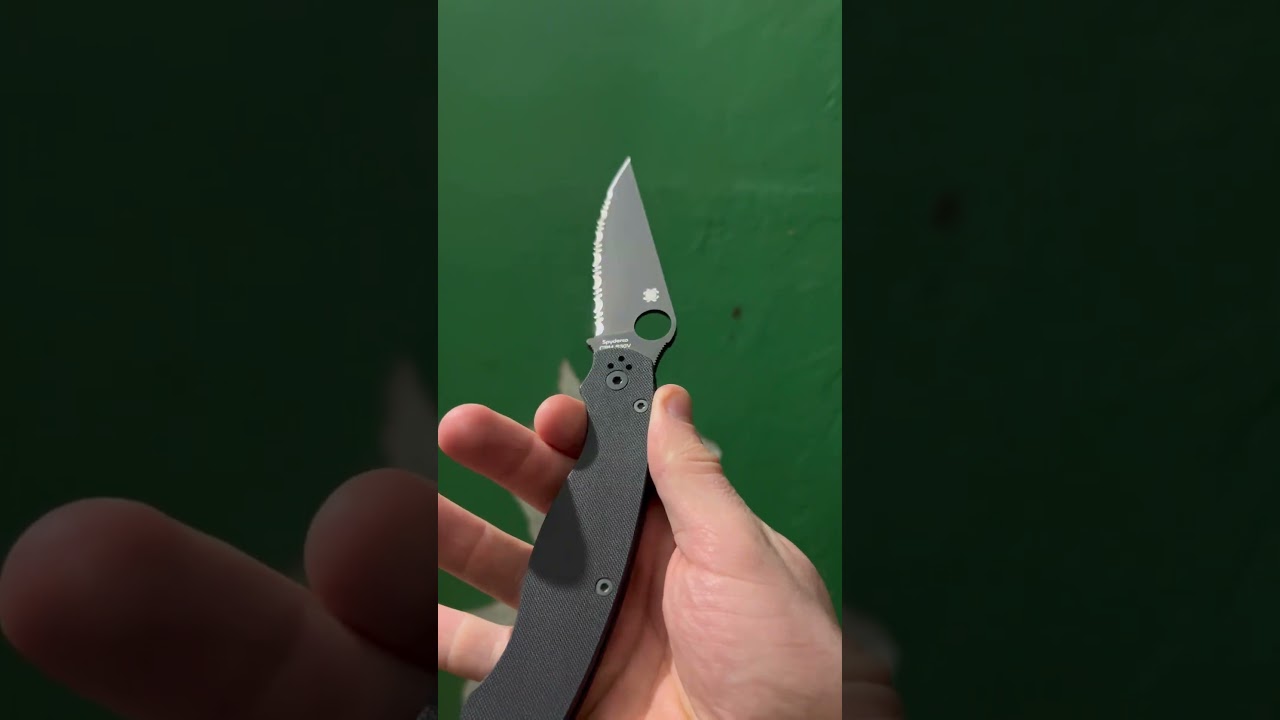Spyderco Military 2 &mdash; легенда EDC 🔥