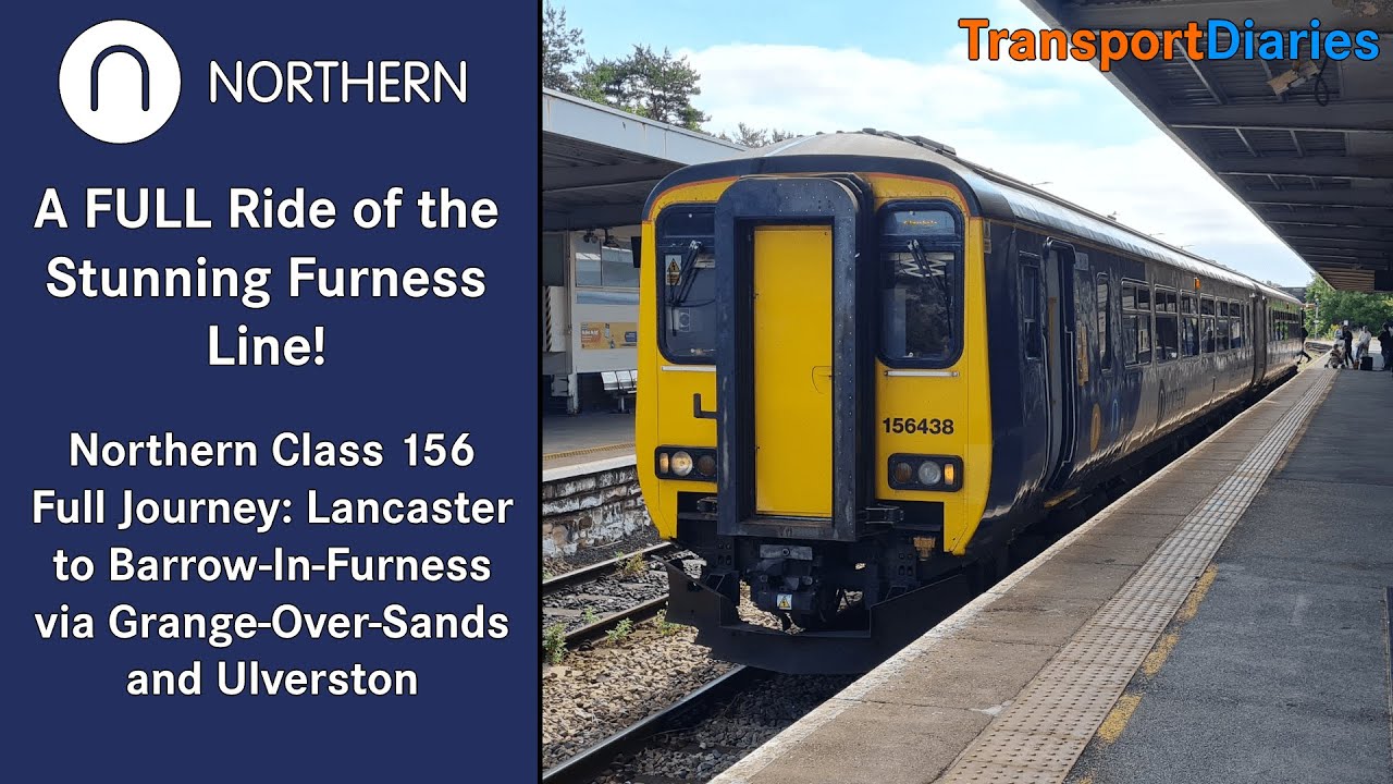 The Stunning Furness Line! Northern Class 156 Full Journey: Lancaster - Barrow-In-Furness