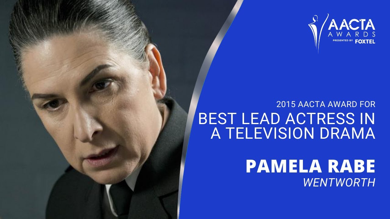 Pamela Rabe wins Best Lead Actress in a Television Drama at the 5th AACTA Awards