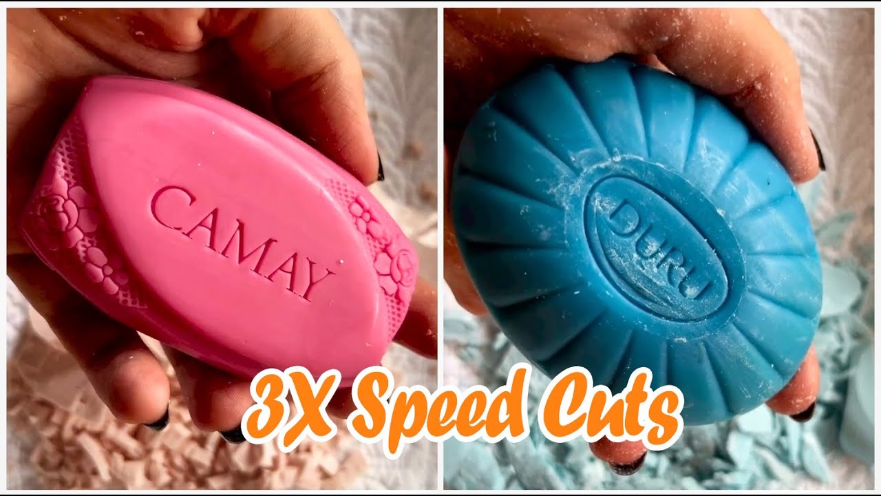 3X Speed Satisfying Soap Cutting ASMR