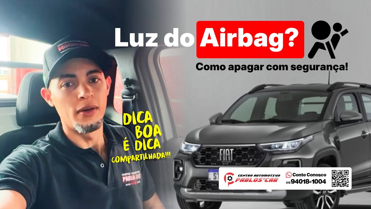 Luz do Airbag? Como apagar com segurança da Fiat Estrada!