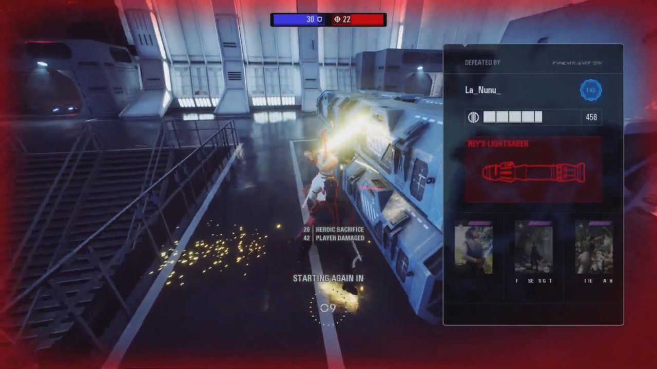 Toxic player couldn’t handle getting killed repeatedly|Battlefront 2 HVV #21