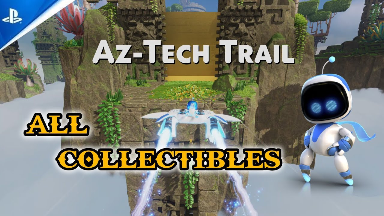 Astro Bot - AZ Tech Trail | All Collectibles | Walkthrough Gameplay Playstation 5 
