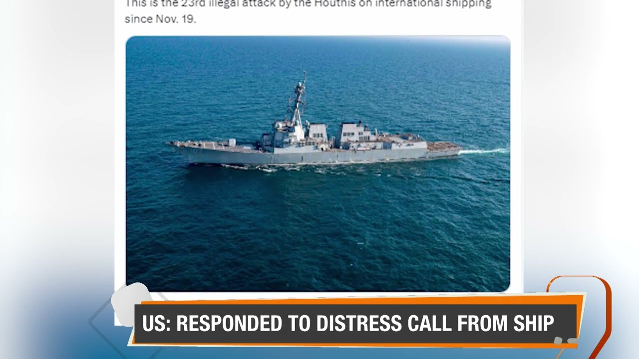 BIG: US Navy Shoots Down Houthi-Launched Missiles in Red Sea, Responding to Shipping Distress Call