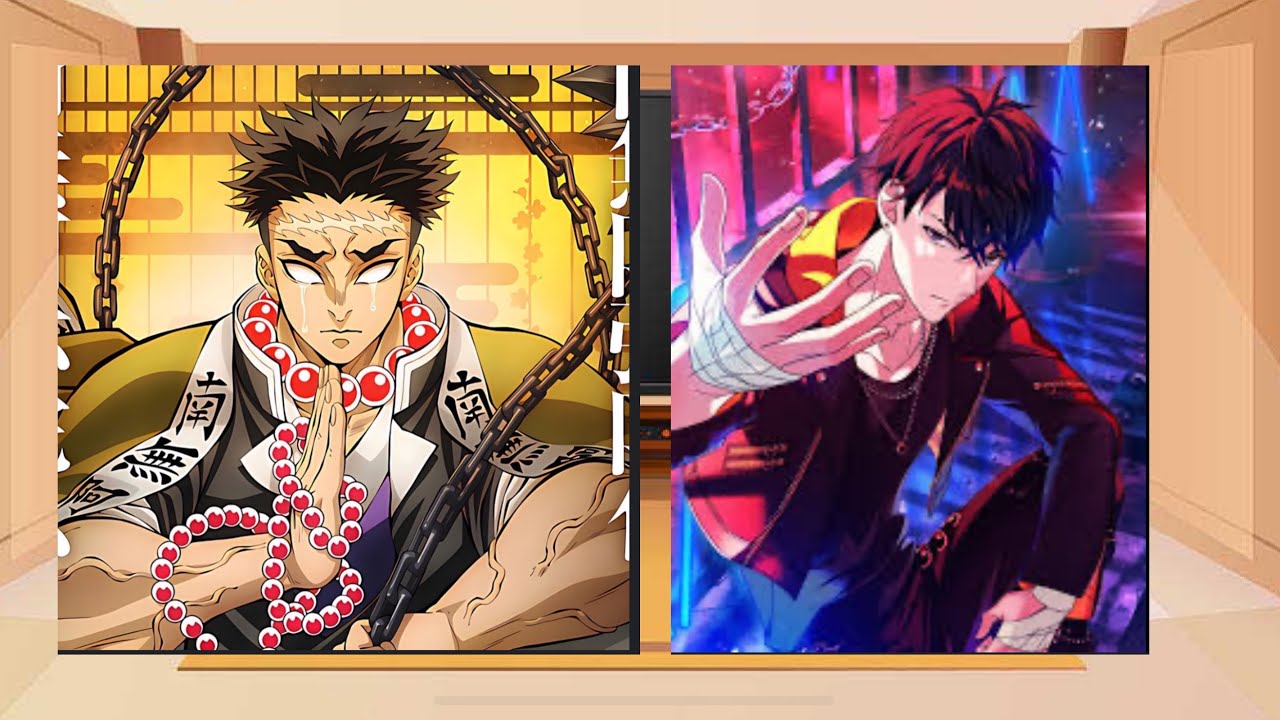 Demon Slayer react to Gyomei future Grand Son as Alan Mido (Demon Slayer x Tokyo Debunker)