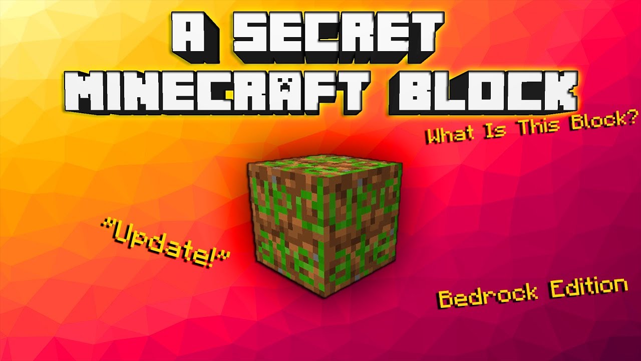 Minecraft: What Is This Secret Block?