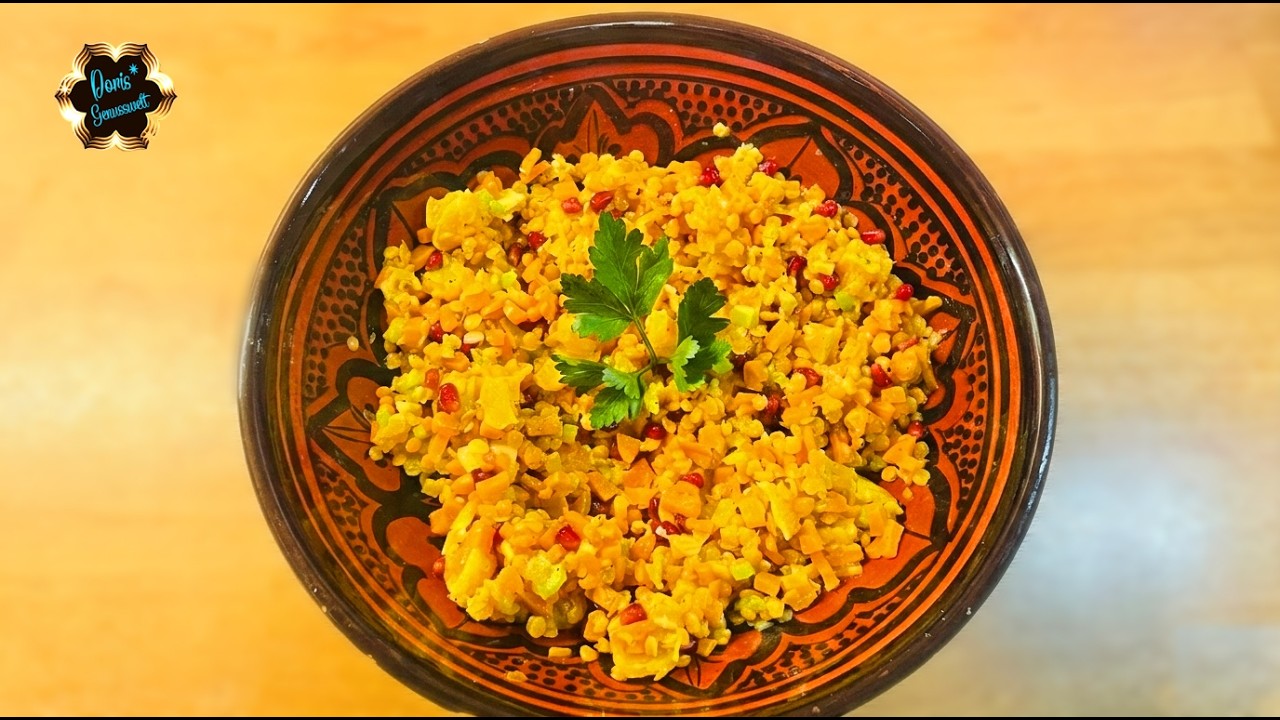Fruchtiger Linsensalat