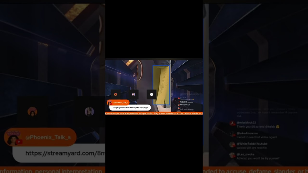 Go watch the live call in replay on PheonixTalks