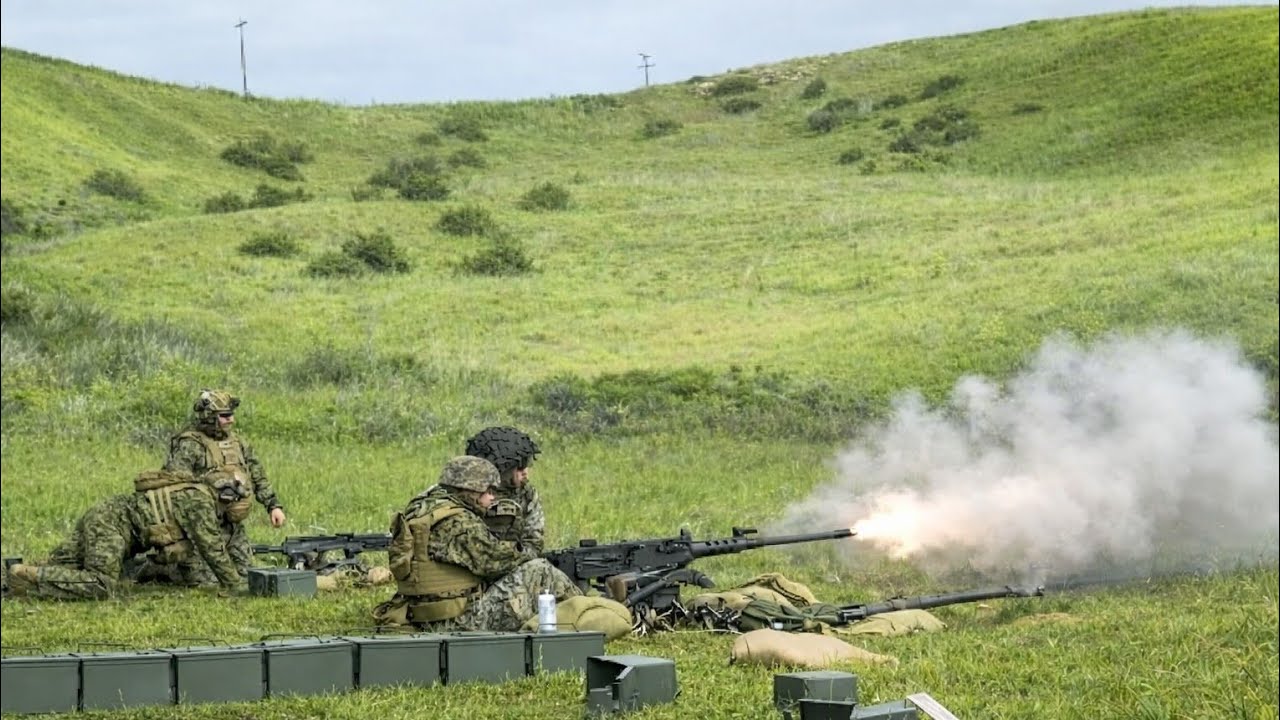 Anglico Marine Live Fire Training at Camp Pendleton