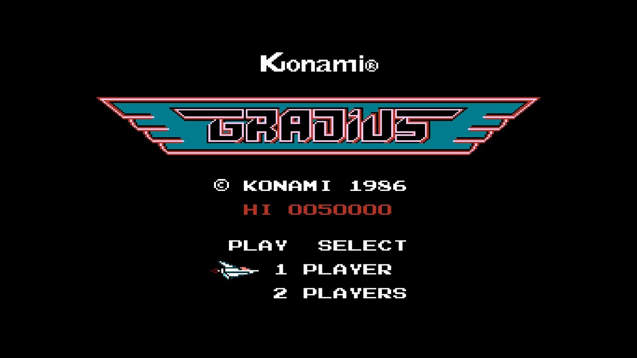 Gradius (No Death) (3 Loops) (All 6 Different Congratulatory Messages, Secrets, Warps)