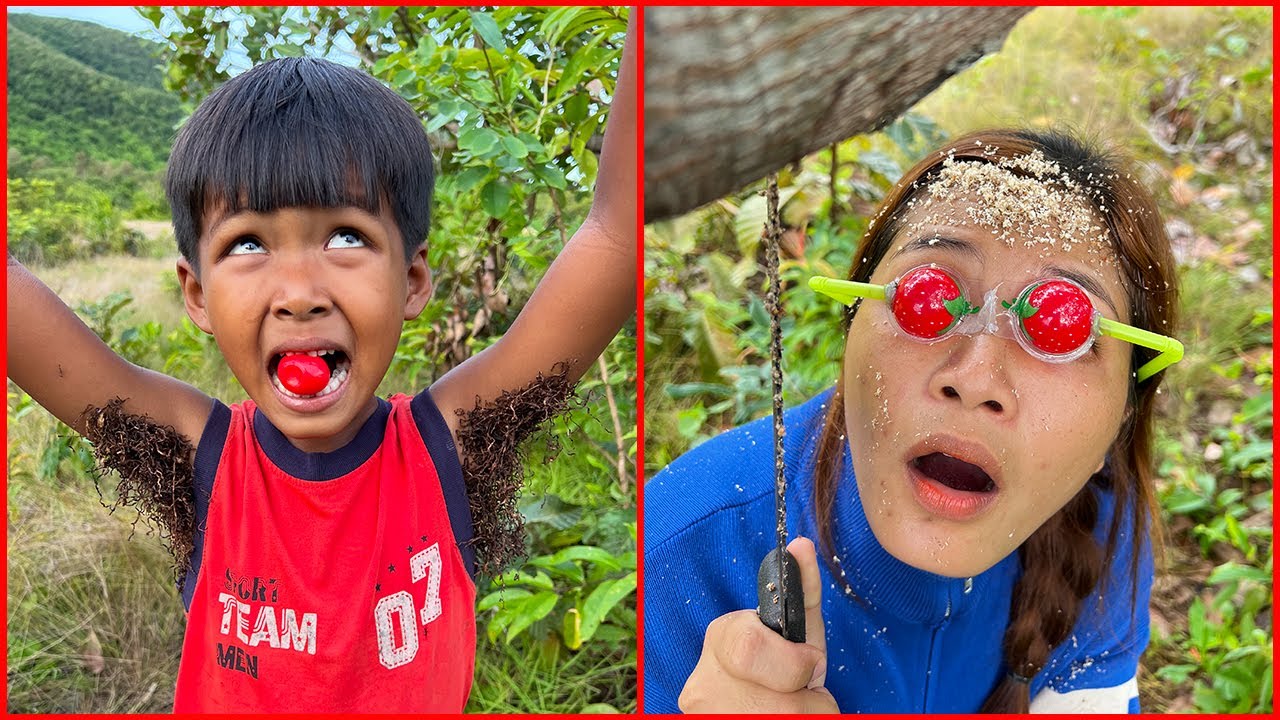 Survival Skills: SMART idea and USEFUL with single mom in forest #bushcraft #camping #outdoors #idea