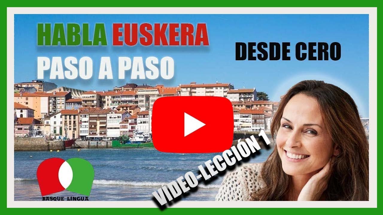 [🙋🙋‍♂️] APRENDE a PRESENTARTE en EUSKERA [🗣️] Lección 1/24