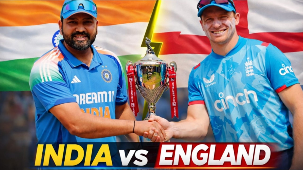 🔴IND vs ENG ODI Match Live Gameplay |  PC Game Cricket 26 Gameplay | Last Over Finish