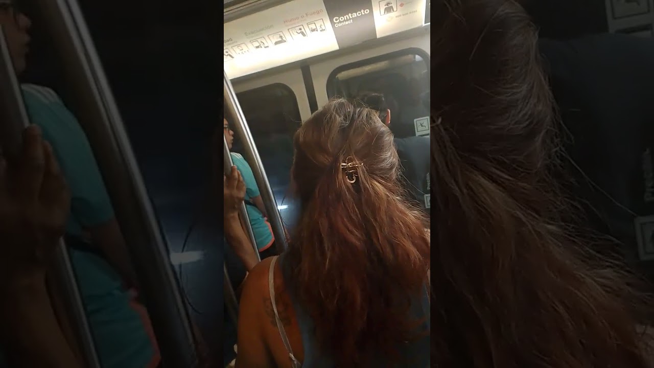 Viaje En Un NS-12 2126 De La Línea 1 Del Metro De Santiago Hasta Tobalaba Combinación Con Línea 4 