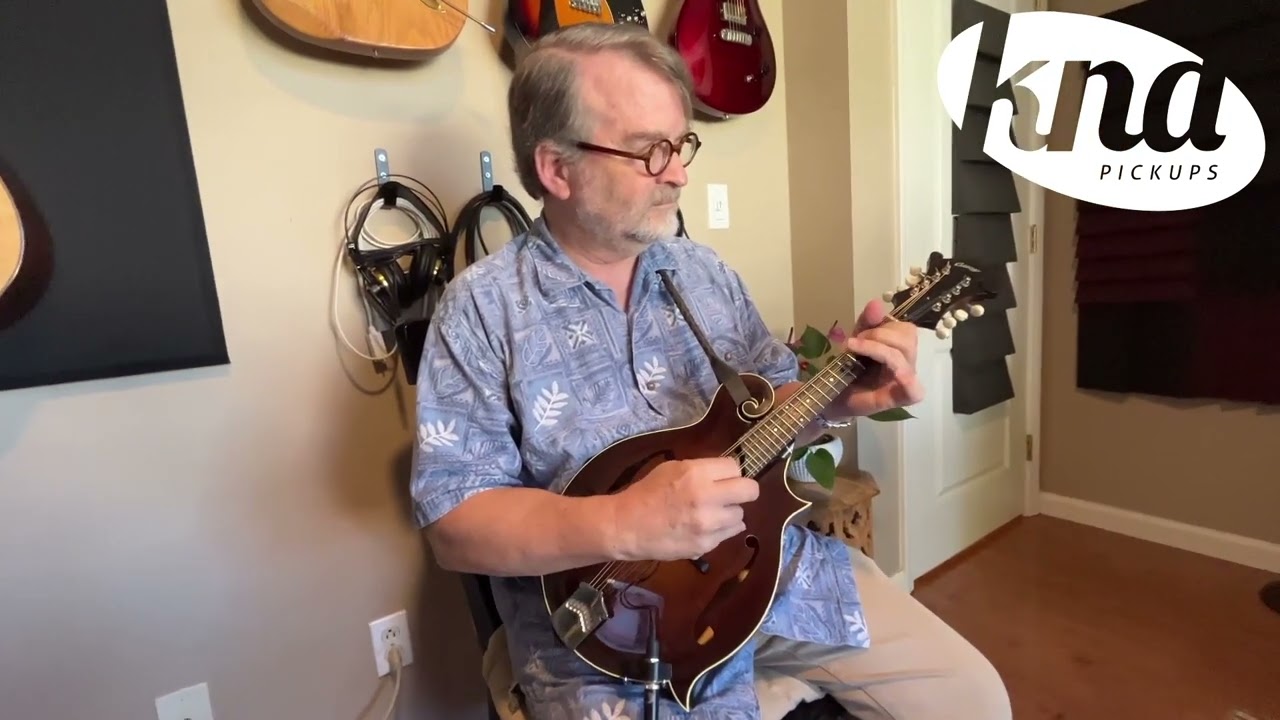 KNA MP-2: Portable piezo pickup for mandolin | Review by Jim Coats