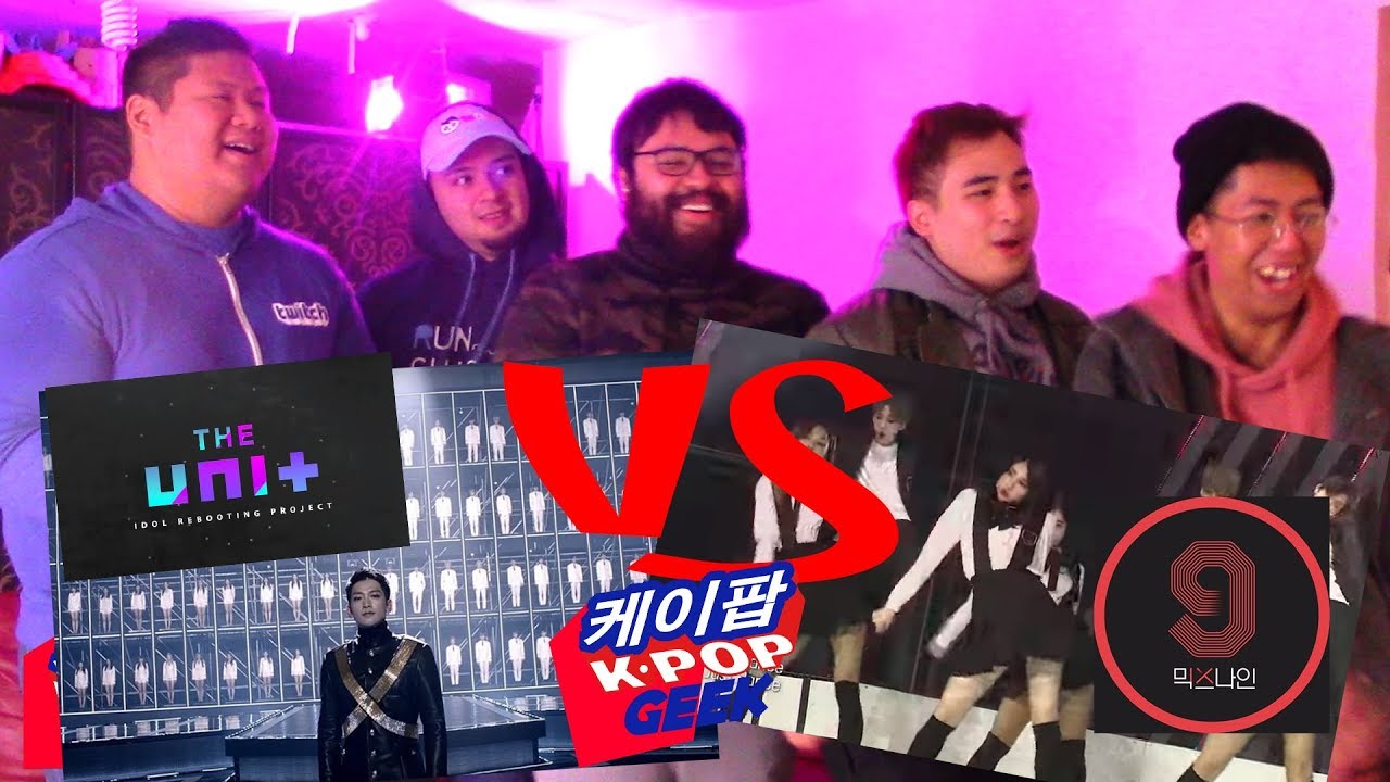 KBS THE UNIT ( 더 유닛) VS YG MIXNINE ( 믹스나인) MV REACTION #FANBOYS