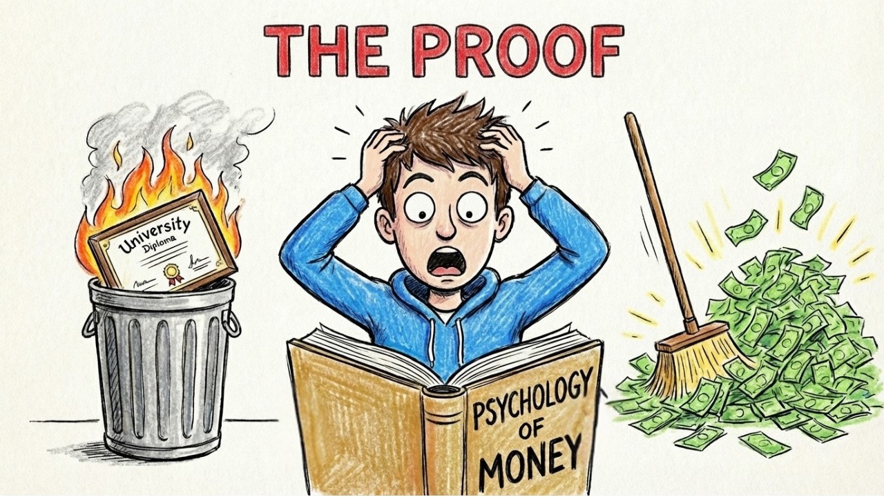 Why You Stay POOR (Even If You're Smart) - The Psychology of Money