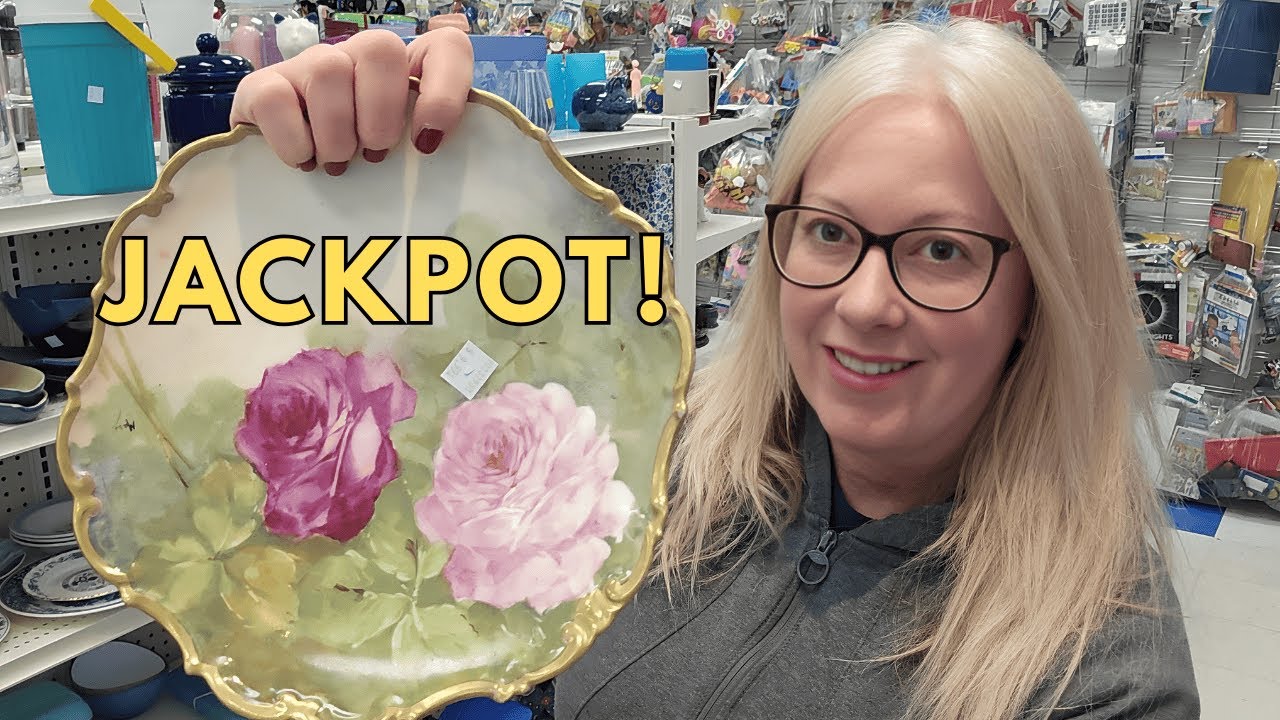 They Sold It to Me for $10… I Knew It Was Worth Hundreds! Thrift With Me at Goodwill & Haul! Antique