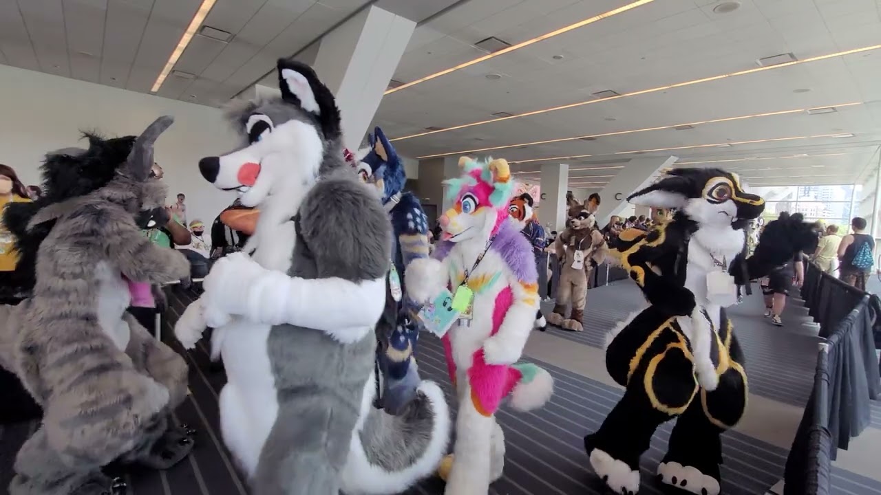 2022 Anthrocon fursuit parade